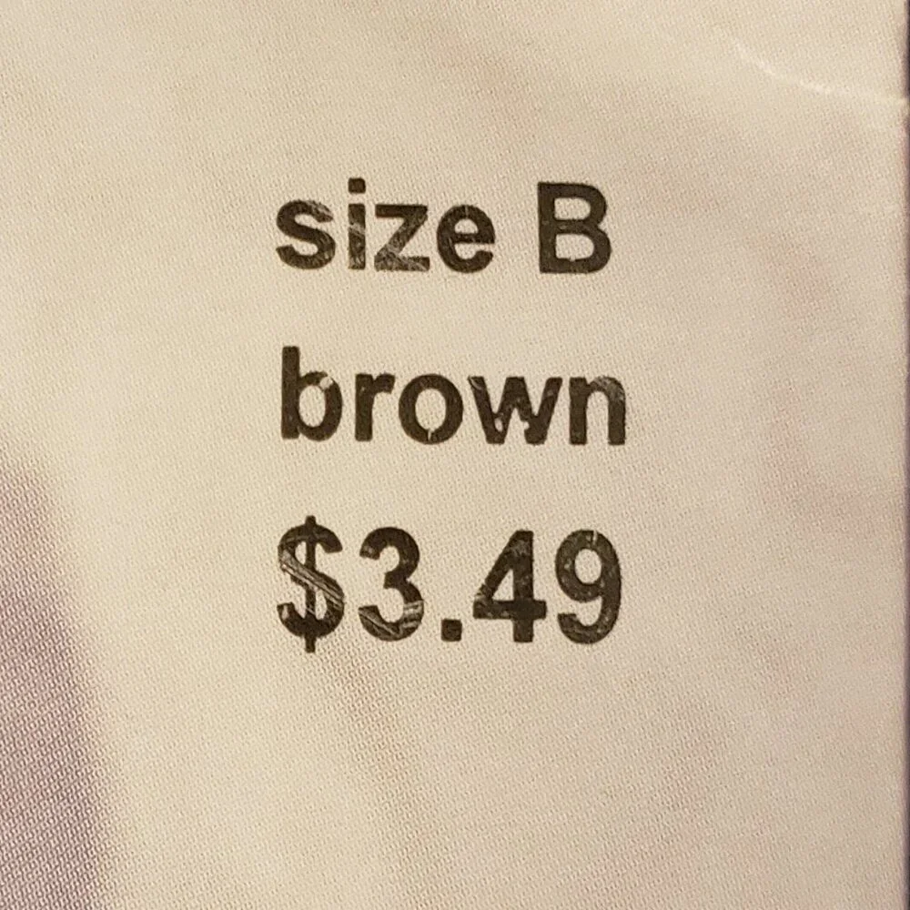 NWT women's Dress Barn Brown Pantyhose